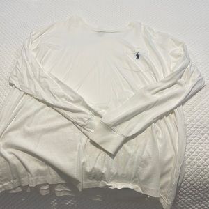 Mens Polo Ralph Lauren long sleeved pocket tee